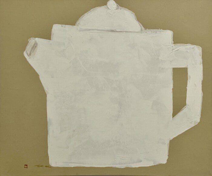 White Tea Pot